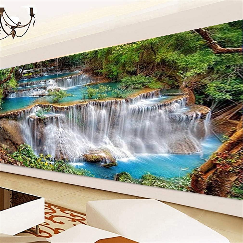Nicole Knupfer 5D Wasserfall Diamant Painting Kit DIY Full Bohrer Diamond Malerei Handgemachtes Wohn