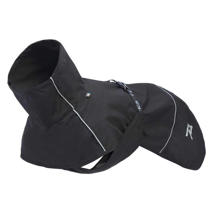 Rukka Pets HAYTON ECO Regenmantel für Hunde Schwarz 45 45 Schwarz, 45 Schwarz