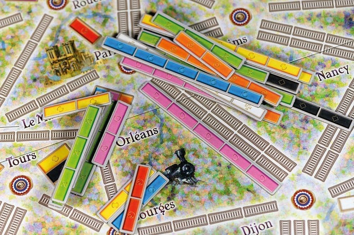 Days of Wonder | Zug um Zug – Frankreich | Map-Erweiterung | Familienspiel | Brettspiel | 2-6 Spiele