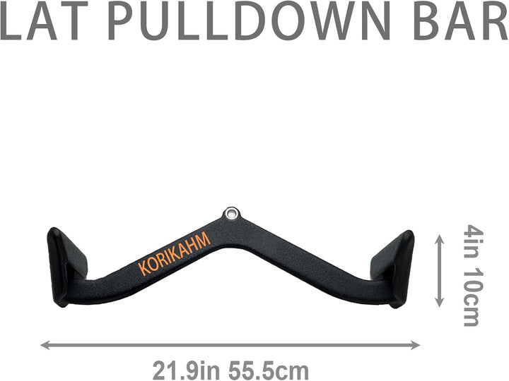 Ergonomic Design Lat Pull down Bar Grip Handle, Lat Pulldown Attachments, Strength Trainer for Athle