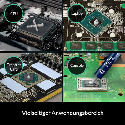 ARCTIC MX-4 (45 g) - Premium Performance Wärmeleitpaste für alle Prozessoren (CPU, GPU - PC, PS4), s