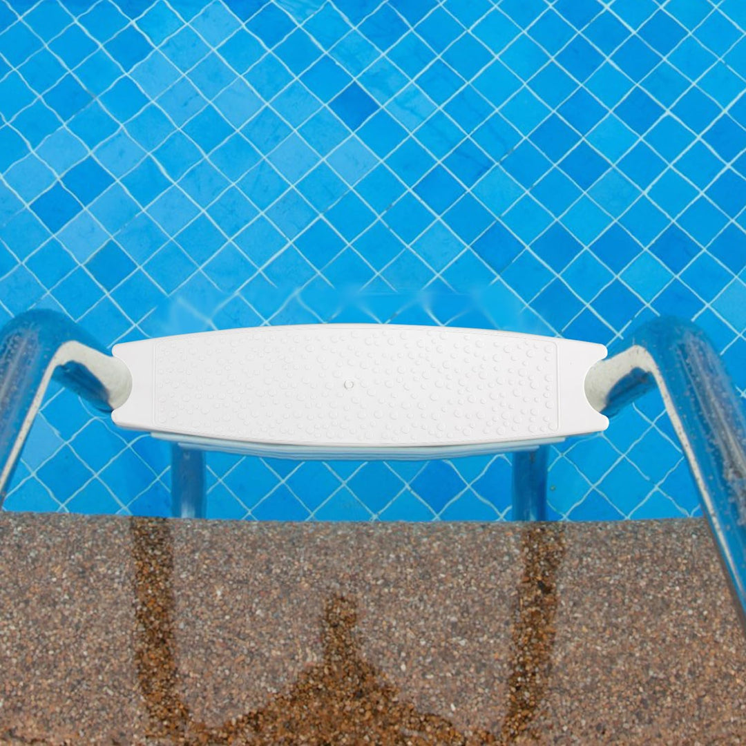 3 Stück Poolleiter Stufen, Robust Kunststoff Schwimmbadleiter Poolleiter Stufen Ersatz mit 6 Stück S