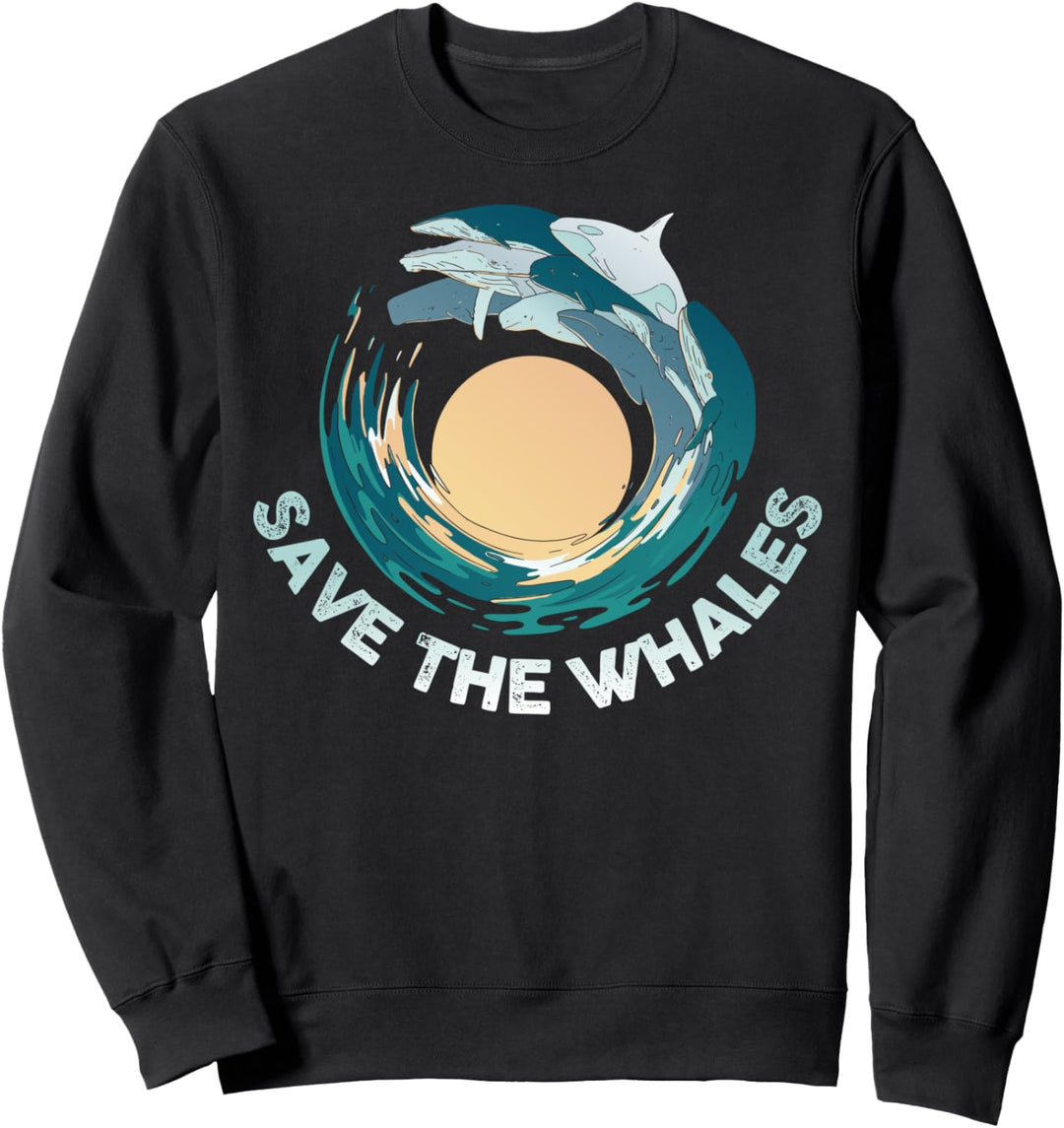 Rettet die Wale Sweatshirt