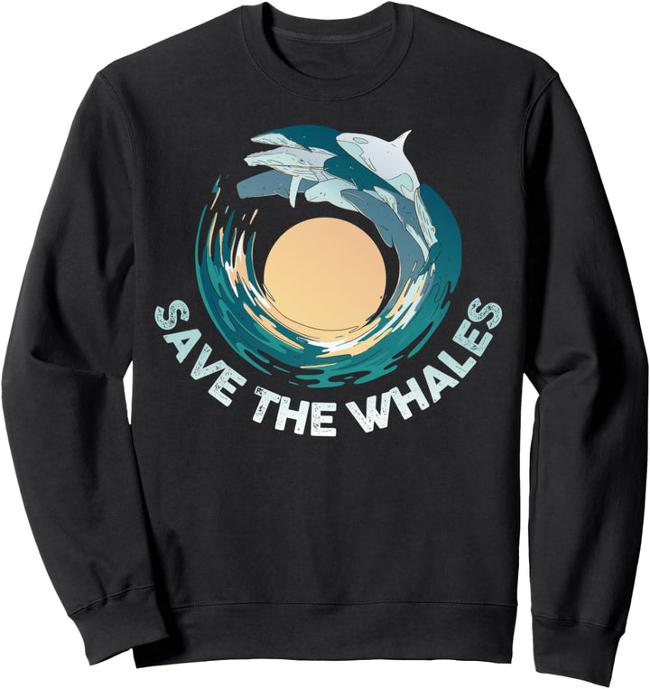 Rettet die Wale Sweatshirt