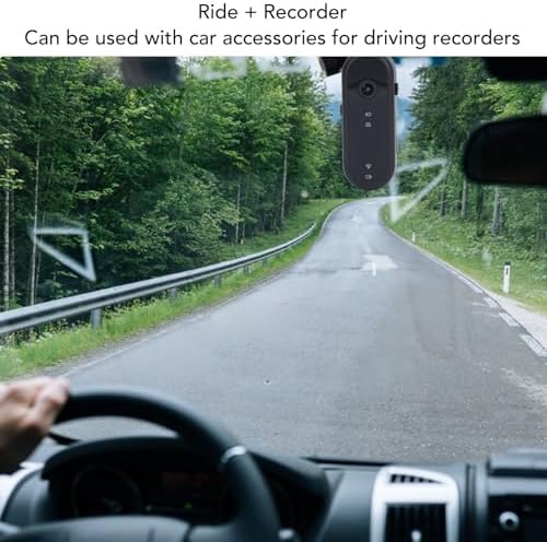 Tonysa WiFi Actionkamera, 1080P HD, Weitwinkel, Tragbare Dashcam für Radfahren, Motorrad-Vlogging, m
