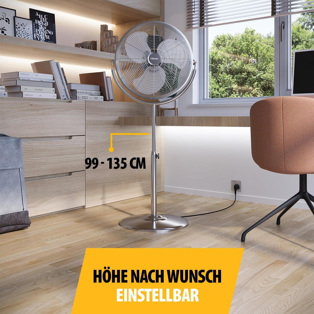 Tristar VE-5975 Highspeed-Standventilator – 45 cm – Metall