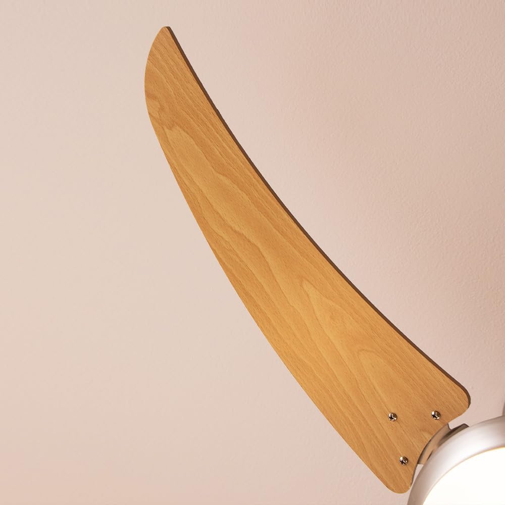 Cecotec Deckenventilator 65 W und 42" mit Licht und Fernbedienung EnergySilence Aero 480. 3 Geschwin