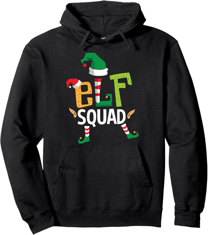 Elf Squad Family Christmas Weihnachtself Familie Weihnachten Pullover Hoodie