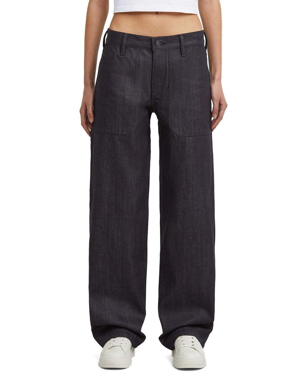 G-Star Damen Jeans Judee Carpenter Loose Jeans 23W / 30L Blau (Raw Denim D23590-d315-001), 23W / 30L
