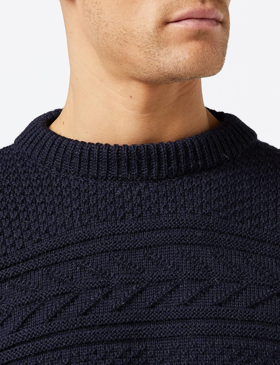 Nauticalia Crew Neck Guernsey Navy L, Navy L