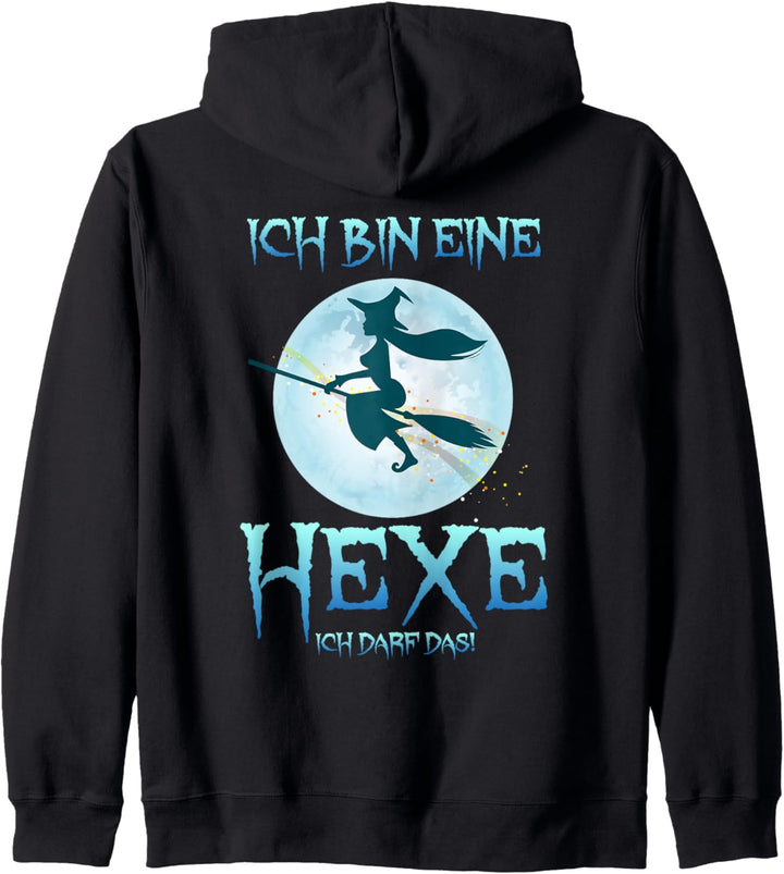 Ich bin eine Hexe ich darf das, Hexen, fliegen Kapuzenjacke