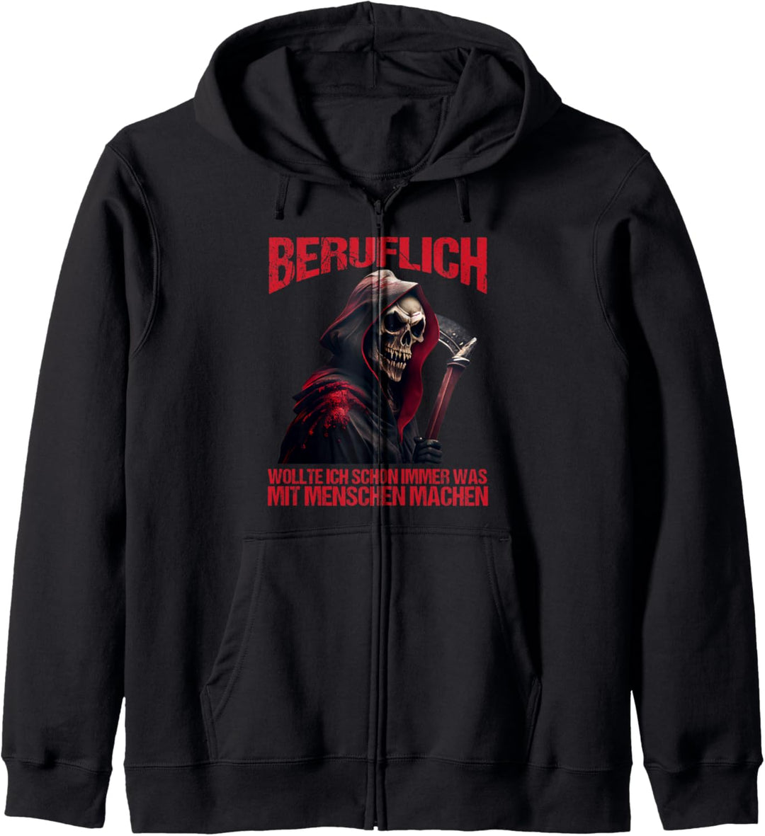 Beruflich wollte ich schon immer was mit Menschen machen Kapuzenjacke