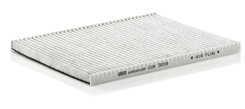 MANN-FILTER CUK 3059 Innenraumfilter – Pollenfilter mit Aktivkohle – Für PKW, CUK