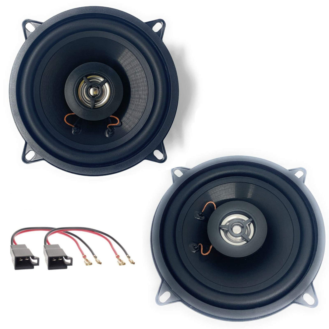 Sound-way 2 Wege Lautsprecher Einbauset Speakers Autoradio kompatibel mit Renault Megane, Modus, Sce