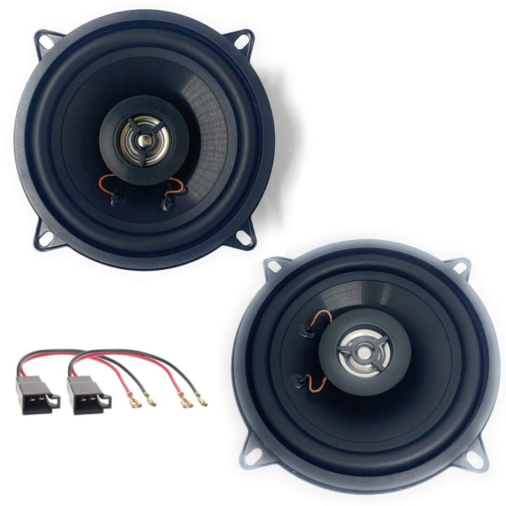 Sound-way 2 Wege Lautsprecher Einbauset Speakers Autoradio kompatibel mit Renault Megane, Modus, Sce