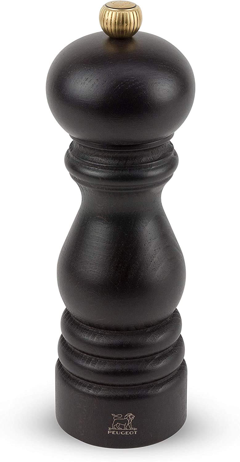 PEUGEOT - Pfeffermühle Paris 18 cm - Schwarzer Pfeffer - Klassische Mahlgradeinstellung - Aus PEFC-z