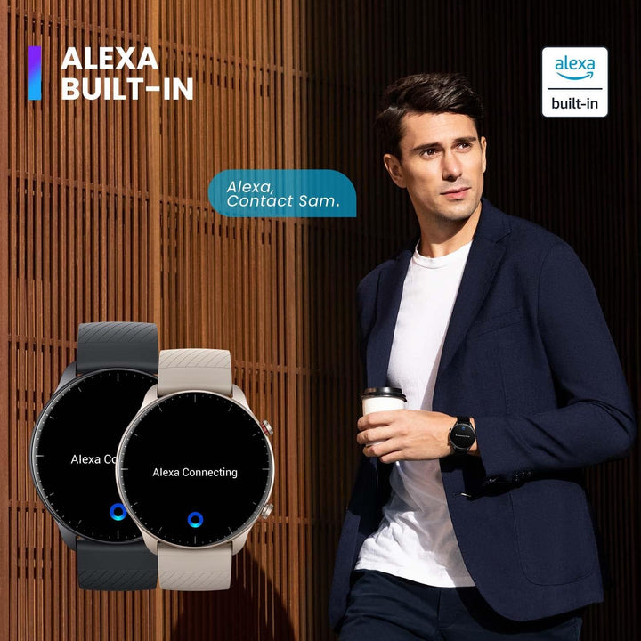 Amazfit [Version 2022] GTR 2 Smartwatch mit Bluetooth-Anrufe, 3 GB Musikspeicher, Sportuhr mit 90 Sp