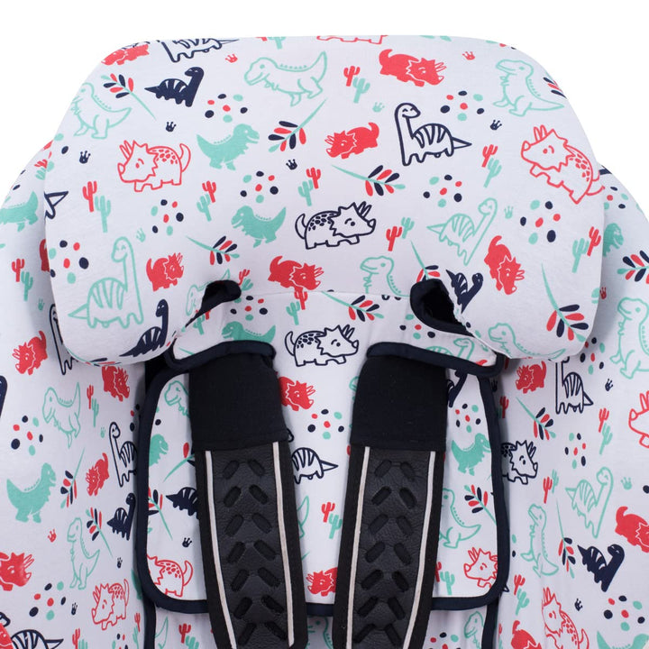 JYOKO Kids Bezug für Autositz kompatibel mit Axkid (Dino Party, Axkid Minikid Kidzone Duofix) Axkid