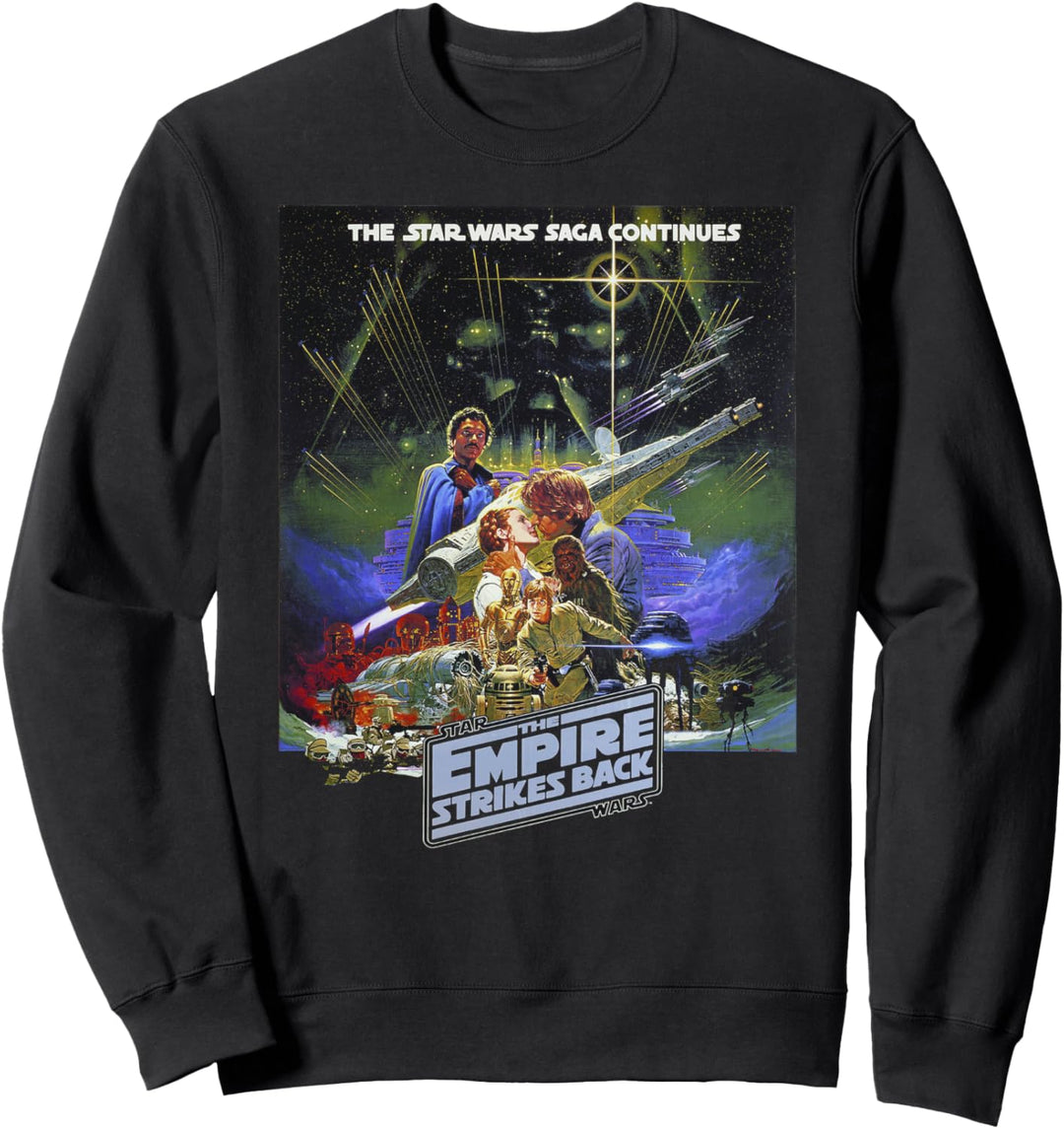 Star Wars: The Empire Strikes Back 40 Years Poster Sweatshirt