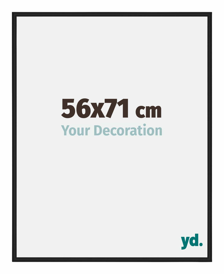 yd. Your Decoration - Bilderrahmen 56x71 cm - Bilderrahmen aus Aluminium mit Acrylglas - Antireflex