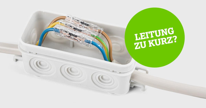 WAGO® Durchgangsverbinder zum Stecken; für ein- und mehrdrähtige Leiter; max. 4 mm²; 2 Leiter (100 S
