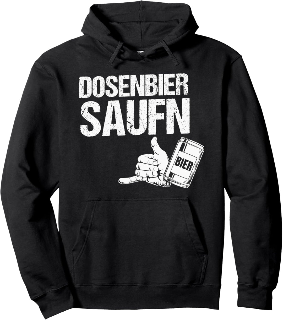 Dosenbier Saufen für Party Pullover Hoodie