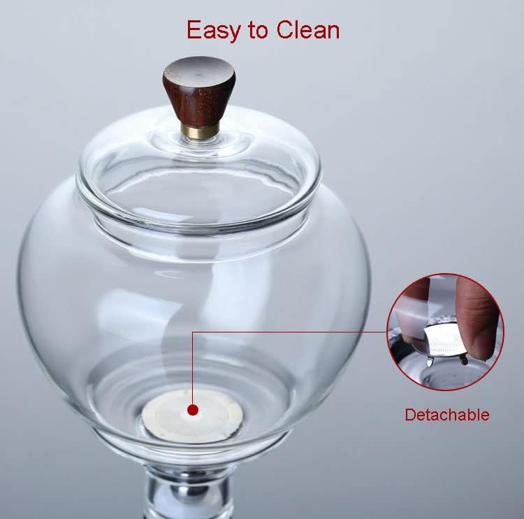 zalati Teekannen-Set mit magnetischer Unterseite und Schnittstelle, Glas-Teeservice für Zuhause, Küc