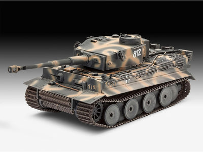 Revell Panzermodellbausatz Tiger I im Massstab 1:35, 24,1cm 05790, unlackiert