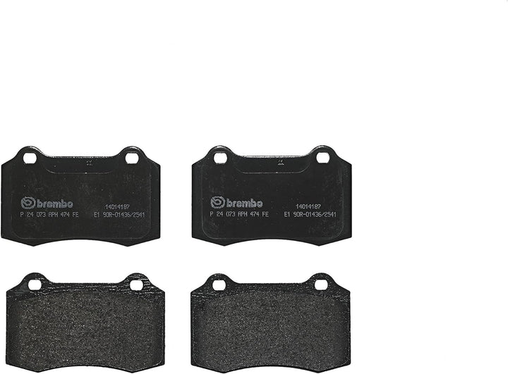 Brembo P 24 073 Bremsbelagsatz, Scheibenbremse - (4-teilig)