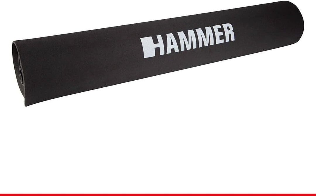 Hammer Protekt Bodenschutzmatte, schwarz 120L x 60B x 0.3D cm, 120L x 60B x 0.3D cm