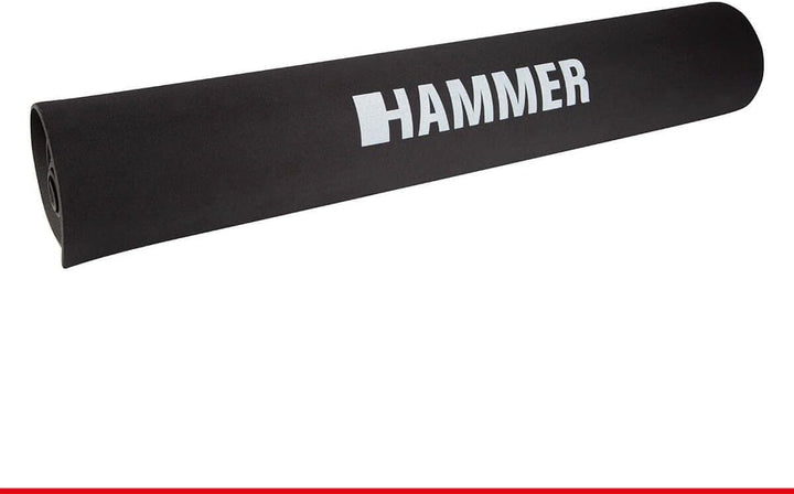 Hammer Protekt Bodenschutzmatte, schwarz 120L x 60B x 0.3D cm, 120L x 60B x 0.3D cm