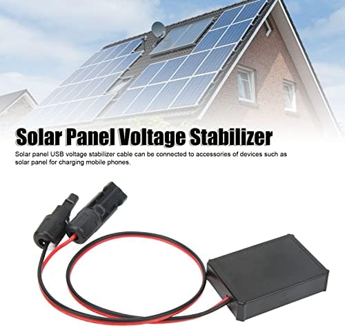 Konverter Solarpanel USB-Spannungsstabilisator Netzteil Regler-Ladegerät mit 1 TYP C 1 DC 2 USB-Schn