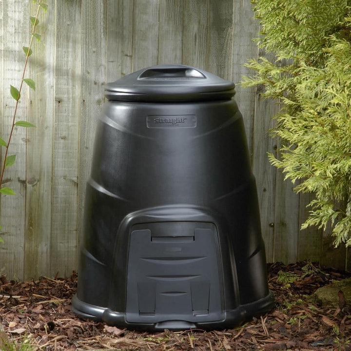 Original Organics Kompostkonverter, 220 l, Schwarz Composter Only, Composter Only