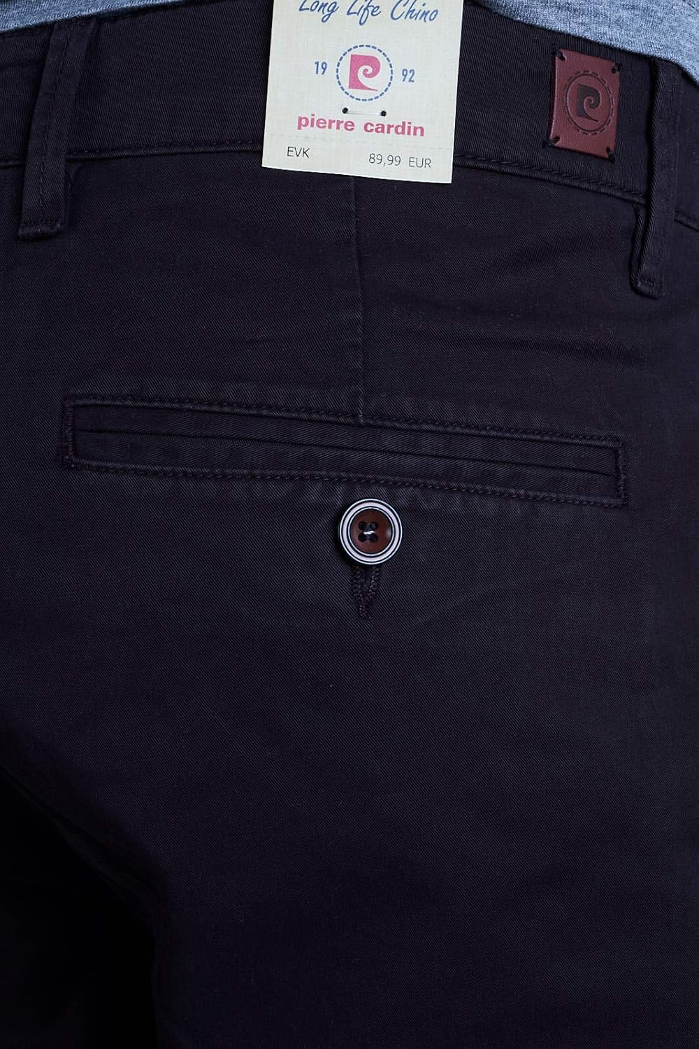 Pierre Cardin Lyon Long Life Chino Black 33741 2260.88 Schwarz 44W / 34L, Schwarz 44W / 34L