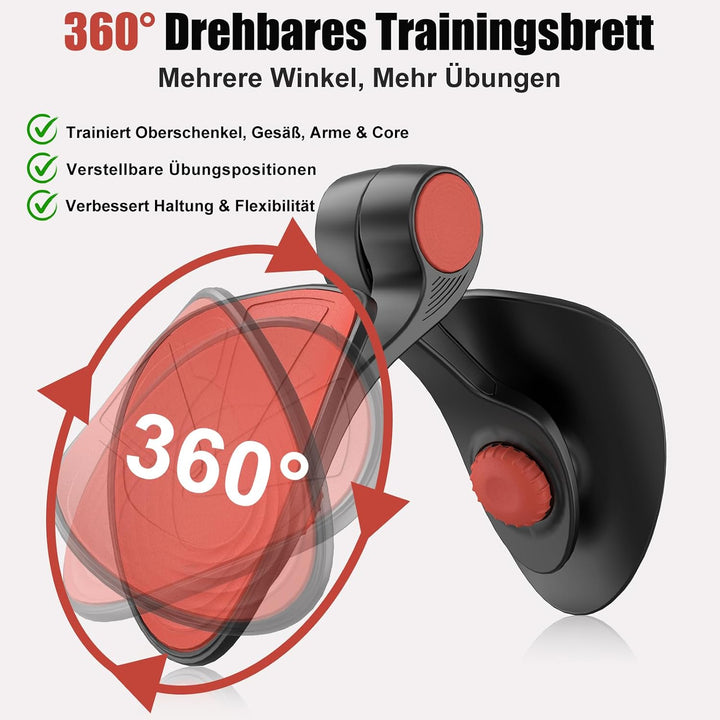 Oberschenkeltrainer 35lb Beckenboden Trainer Damen für Frau Beinpresse Po Trainer für Zuhause MäNner
