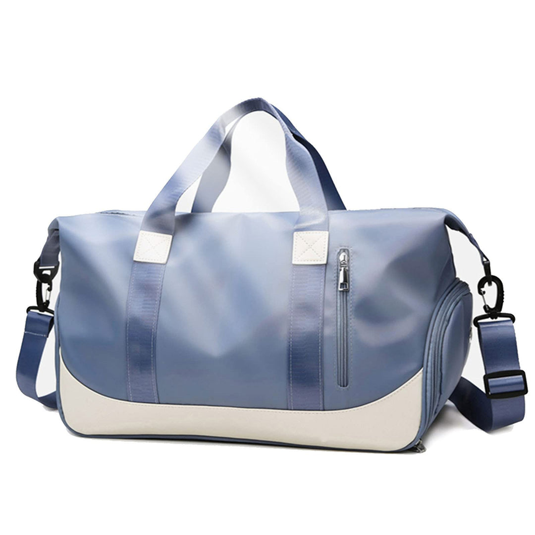 Keyck Sporttasche Damen Herren Reisetasche mit Schuhfach und Nassfach Gross 40L, Faltbar Wasserdicht