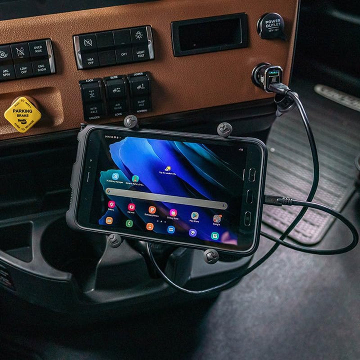 RAM MOUNTS X-Grip Universal-Halterung für 17,8 cm - 20,3 cm Tablets mit Ball Single, Single