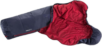 deuter Kunstfaserschlafsack DREAMLITE navy-cranberry Left Zip, navy-cranberry Left Zip