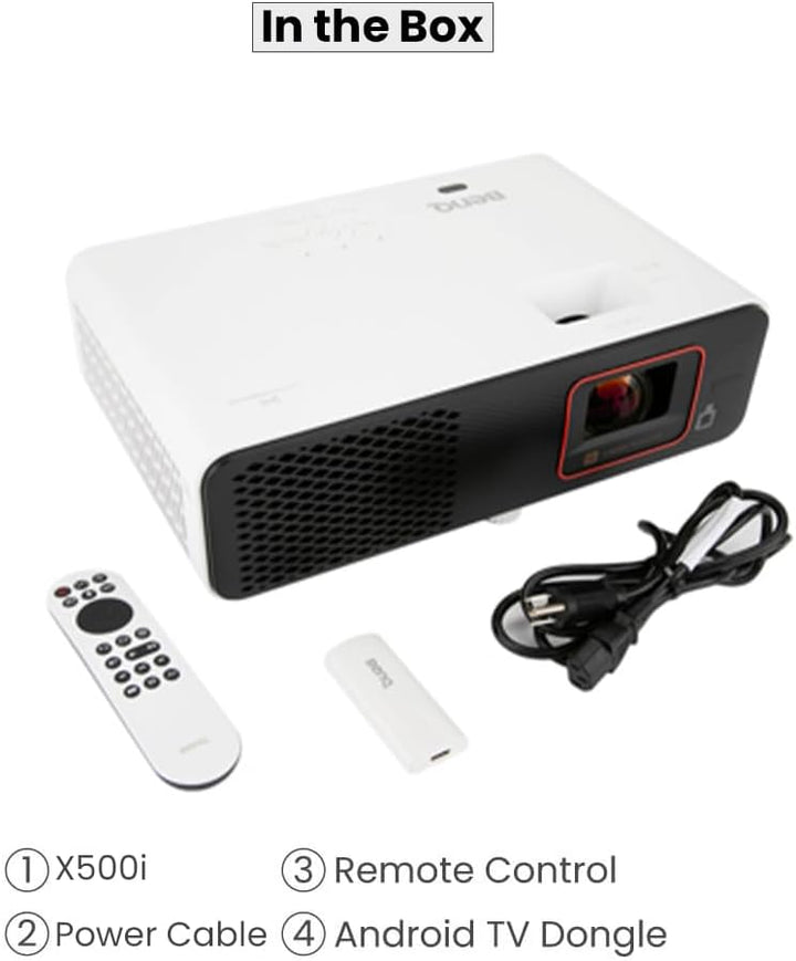 BenQ X3100i True 4K UHD HDR 4LED 3.300 Lumen Gaming-Beamer | 4 ms Reaktionszeit | Auto Game Mode | X