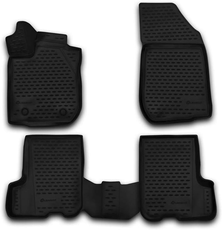 Element Passgenaue Premium Antirutsch Gummi Fussmatten - Dacia Sandero/Stepway