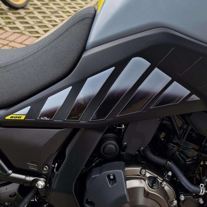 Resin Bike Sticker Set Motorrad Kompatibel Mit Suzuki V-Strom 800 De 2023. Schutz Motorrad Tank Basi