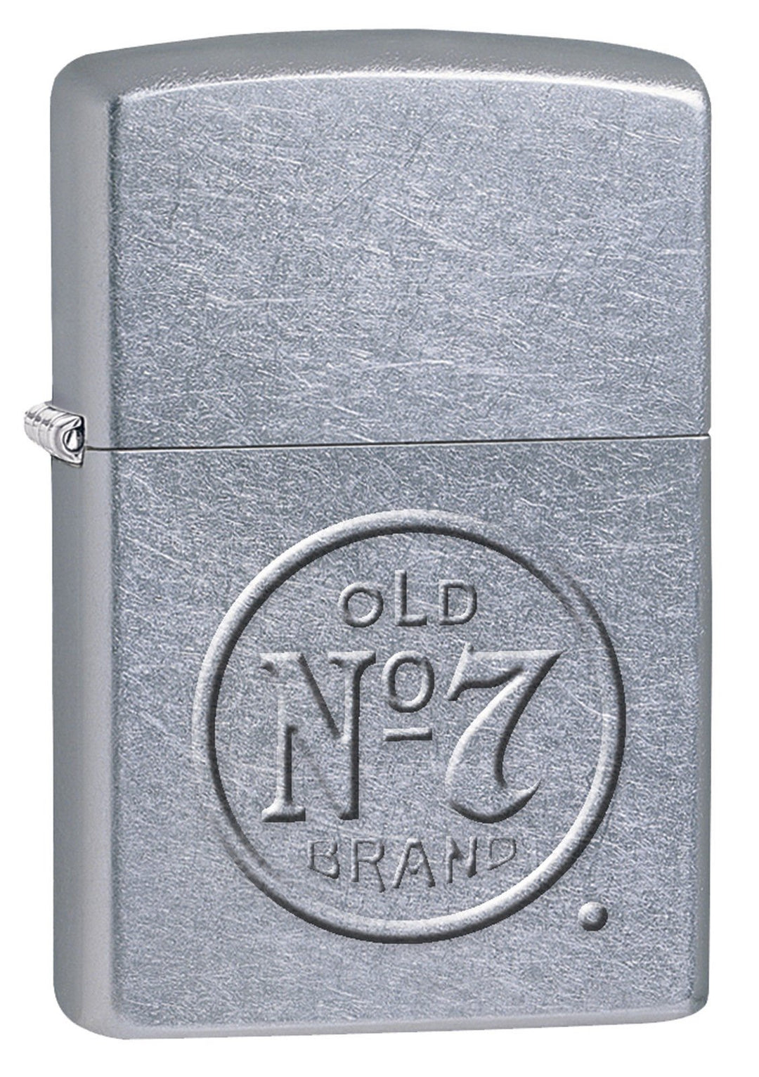 Zippo Jack Daniels-Street Chrome-Spring 2017 Feuerzeug, Silber, 5.8 x 3.8 x 2 cm
