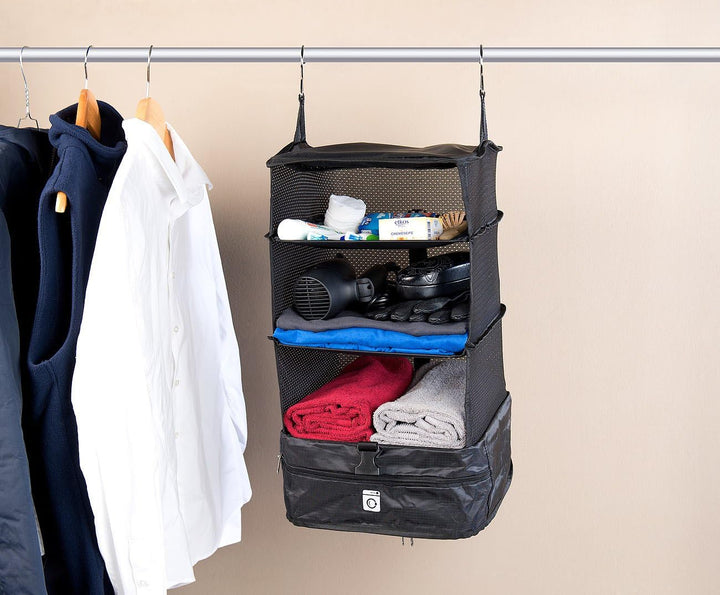 Xcase Koffer Ordnungssystem: XL-Koffer-Organizer, Packwürfel zum Aufhängen, 30 x 64 x 30 cm (Ordnung