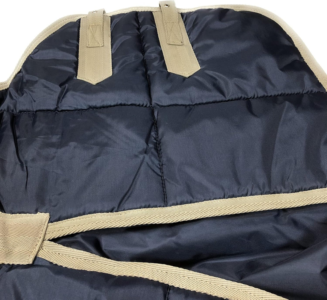 Horses, Winter Boxdecke Warm Walk für Pferd 450 gr, Gepolstert, Weich, Bequem, Ideal für Box, Widers