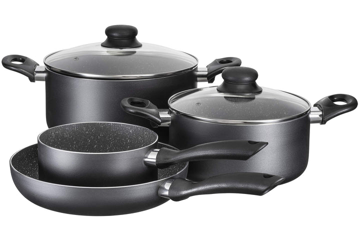 MÄSER 931727 Serie Izar, Kochtopf-Set mit Premium-Antihaftbeschichtung, geeignet für Induktion, enth