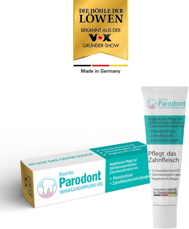 Beovita Parodont Zahnfleischpflege Gel 5er-Set (5 x 10 ml)