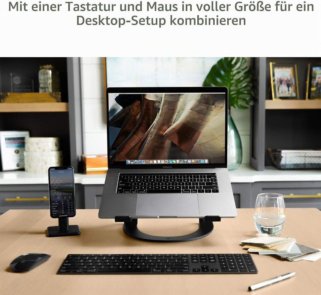 Twelve South Curve Laptopständer für MacBook und Notebooks | Ergonomischer, belüfteter Notebook Stan