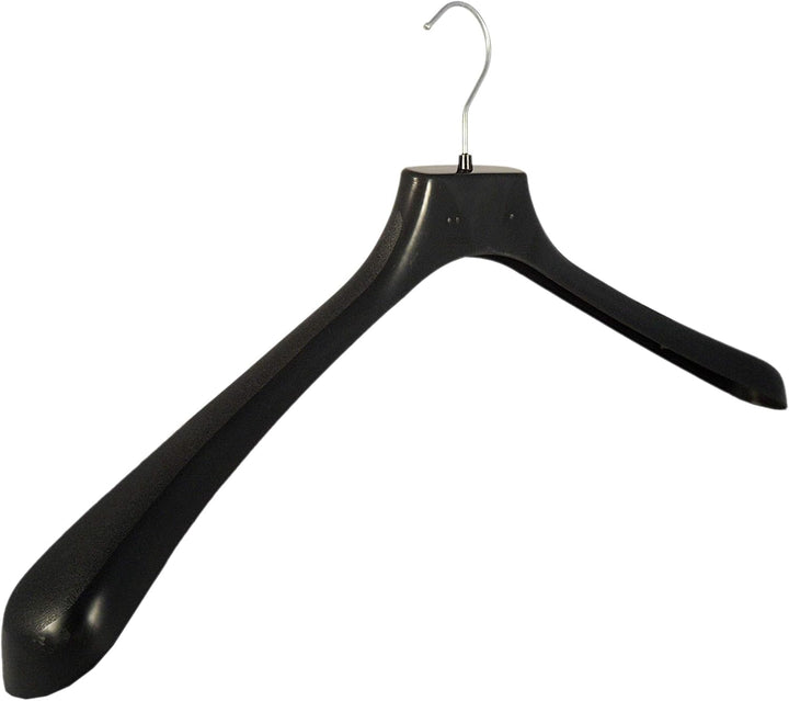 Maxi Kleiderbügel für Jacken & Mäntel, XXL, 55 cm, schwarz, NEU, 8 Stück