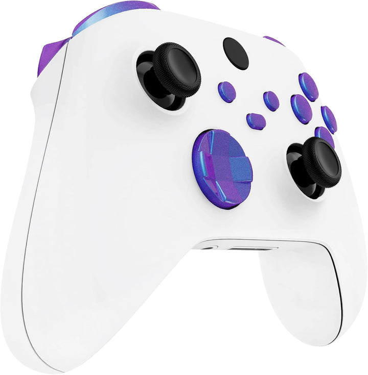eXtremeRate Tasten Set für Xbox Series X/S Controller(Keine Buchstabenmarken), Ersatzteil Trigger Bu