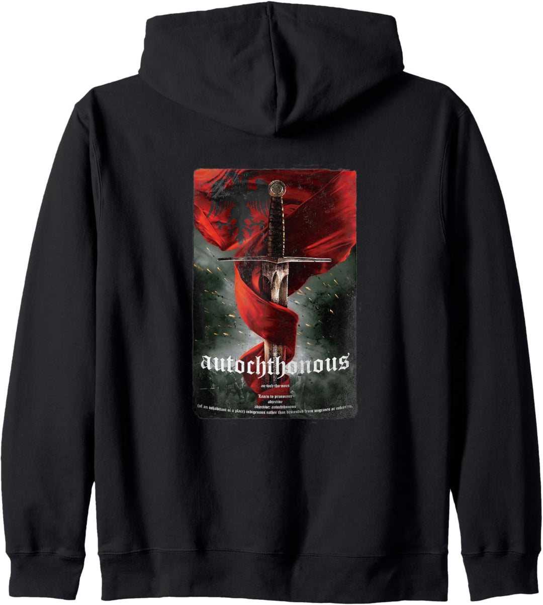 Illyrians Albanian Flag Kapuzenjacke